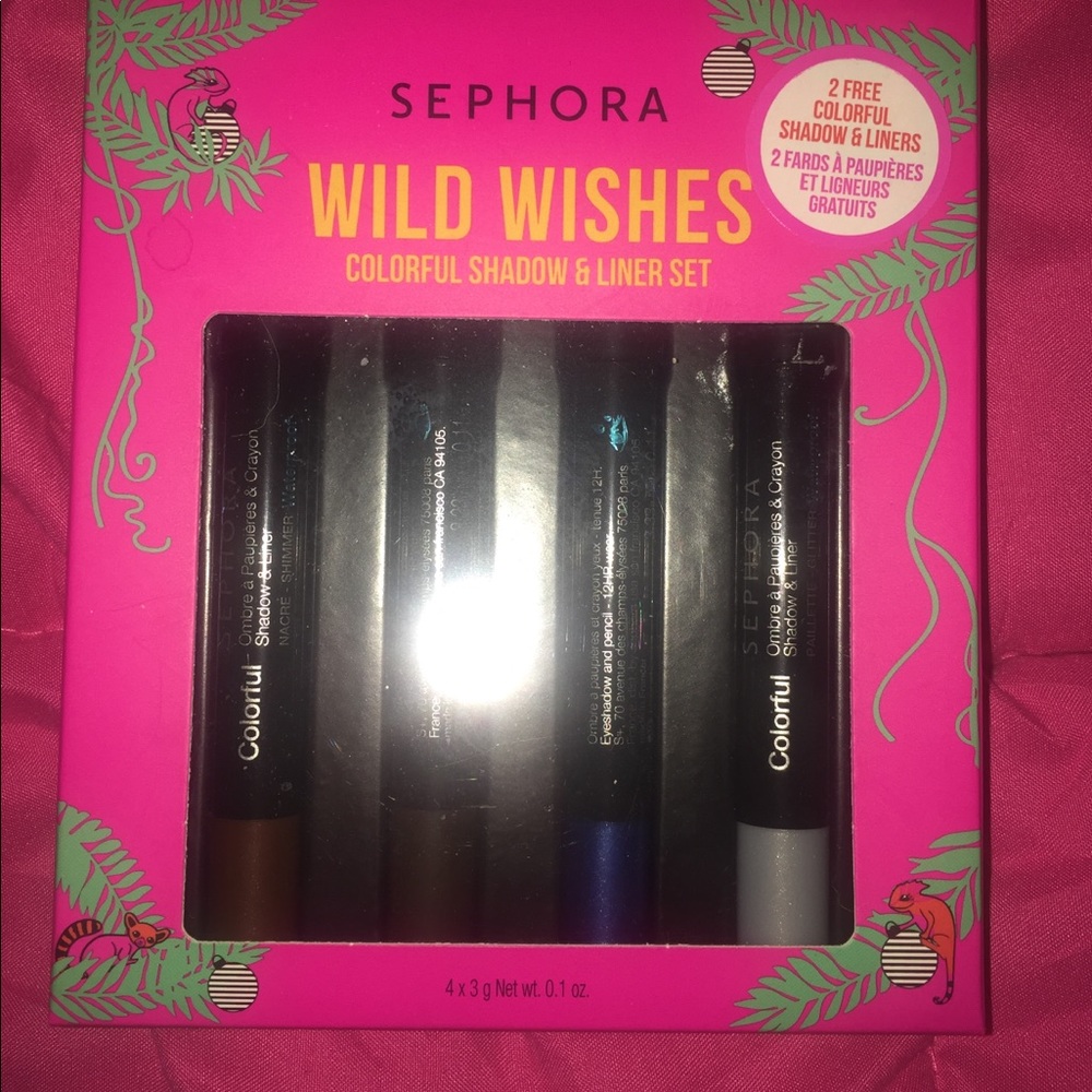 Sephora Wild Wishes Colourful Shadow & Liner Set